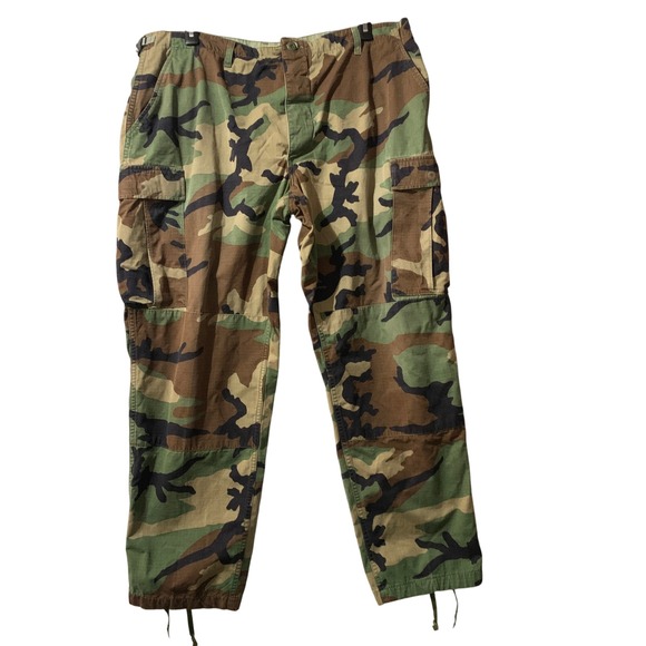 Propper US Army Pants XL (40x31) Woodland Camo Combat Cargo Military - Picture 1 of 13